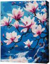 cumpără Tablou pe numere BrushMe RMG0012FC 30x40сm (fără cutie) Magnolie majestuoasă în Chișinău 