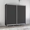 cumpără Dulap Mobildor-Lux Aron cu uși glisante (230x60x200H cm) Anthracite în Chișinău 