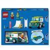 cumpără Set de construcție Lego 60403 City Ambulanță și snowboarder în Chișinău 