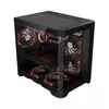 купить Корпус для ПК 1stplayer UV5 Black, w/o PSU в Кишинёве 