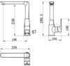 cumpără Bateria bucătărie Ferro TINA 38714.0 în Chișinău 