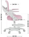 cumpără Fotoliu de birou Mark Adler Junior 4.3 Pink în Chișinău 