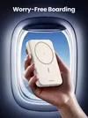 cumpără Acumulator extern USB (Powerbank) Ugreen 25208 Mini Magnetic Wireless Qi 10000mAh, Beige în Chișinău 