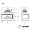 Каминная топка KAWMET W16 14,7 kW с правым боковым стеклом без рамы