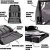 cumpără Accesoriu auto Diono D40247 husa protectie cu organiser spatar scaun Stow n Go XL Gray în Chișinău 