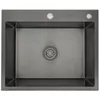 cumpără Chiuvetă bucătărie Gappo GS6050-6 NEAGRA în Chișinău 