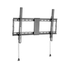 Wall Mount  Gembird "WM-80F-01" Black 37"-80", 70kg, VESA:up 600x400, Wall dist:29mm 