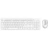 купить Клавиатура + Мышь Trust ODY II Wireless Silent Keyboard and Mouse Set, White в Кишинёве 