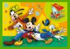 купить Головоломка Trefl R25E / 9 /10 (34616) 4 в 1 Микки Маус Среди друзей в Кишинёве 