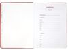 купить Блокнот IDEE Agenda saptamanala A4 2026 Standart Cherry Red (ID.1607) в Кишинёве 