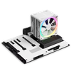 AC NZXT "T120 RGB White" (17.2-27.56dBA, 500-1800RPM, 1x120mm, RGB, PWM, 4 Heatpipes) 