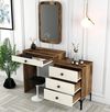 купить Туалетный столик Trendy Lizbon 547-Nuc, Crem 124x84x40cm в Кишинёве 