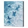 купить Картина по номерам Art Gallery EX8739 Fluturi albastri si marea 30x40cm Eco в Кишинёве 