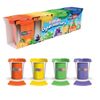 купить Набор для творчества Play Toys 4780 Set de plastilină în tub, parfumat, 4buc. в Кишинёве 