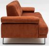 купить Диван Trendy Mustang Portocaliu 99x83x239cm, extensibila (3 locuri) в Кишинёве 