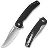 купить Нож походный Sencut S25038-2 Vornix, mâner Canvas Micarta negru, Liner Lock в Кишинёве 