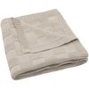 cumpără Lenjerie de pat pentru copii Jollein 516-511-68124 Paturica Box Knit Warm Sand GOTS, 75x100cm în Chișinău 