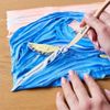 cumpără Set de creație Okto 10004 Tablou 3D cu plastilină ușoară 30x40сm, Marele val de la Kanagawa în Chișinău 