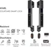 cumpără Lacat inteligent ArtFlame A168L Courtiard smart lock în Chișinău 