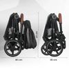 cumpără Сărucior pentru copii Coccolle Amani iSize Anthracite, 3in1 cu landou transformabil în Chișinău 
