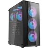 купить Корпус для ПК darkFlash DK352 Plus, Black в Кишинёве 