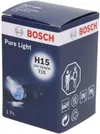 купить Автомобильная лампа Bosch H15 Pure Light 12V 15/55W PGJ23t-1 (1987302088) в Кишинёве 