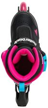 купить Роликовые коньки Rollerblade 07221800741 MICROBLADE FREE NERO/ROSA Size 33-36 в Кишинёве 