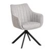 купить Стул Interdepo ASTON Light Grey,burlap в Кишинёве 