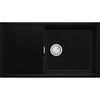 купить Мойка кухонная Primagran Ibiza 900-60 Black metallic + accesorii 500x900 MI9KM в Кишинёве 