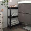 купить Этажерка Ikea Vesken 54x18x71 Black в Кишинёве 