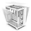 Case ATX NZXT H9 Flow, 2xUSB 3.2, 1xType-C, 4x120mm, 2xTG, 2x Mesh Panels, Black 
