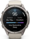 купить Смарт часы Garmin Fenix 9 Pro, 43mm,Ti, FogGry/DkSdsn band (010-04335-86) в Кишинёве 