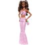 купить Кукла Barbie JJN72 Fashion Doll într-un top roz și blugi evazați в Кишинёве 
