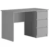 купить Офисный стол MebelStar NEO SK-3 120x60x75.5 Grey (MBS-1219) в Кишинёве 