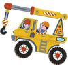 купить Настольная игра Janod J02526 Joc magnetic Construction в Кишинёве 