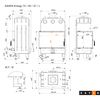 Каминная топка SAVEN Energy 75x50x47L/R (15,1 кВт) ECO - угловая, с левым/правым боковым стеклом