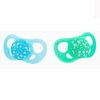 cumpără Suzetă U-Grow 78288 Set 2 suzete din silicon în formă Ortodontică, verde/albastru, 6+ luni în Chișinău 