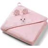 cumpără Accesoriu pentru baie BabyOno 1553/01 Prosop din bambus de baie cu gluga roz 100x100 în Chișinău 