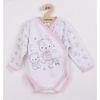 купить Детское постельное белье New Baby 36710 боди дл/рукав Bears pink 62 (3-6m) в Кишинёве 