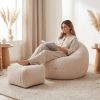 cumpără Fotoliu BeanBag Mark Adler COMFY 3.0 Beige în Chișinău 