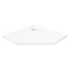 купить Душевой поддон New Trendy Tray Mild Stone Pentagonal white 80x80x4,5 B-0539 в Кишинёве 