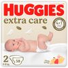 cumpără Huggies Extra Care Jumbo  2  (3-6 kg)  58 buc în Chișinău 