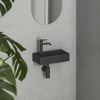 купить Раковина Ravak Veda 400 L 40.8x22.2cm Black matt XJXLD240000 в Кишинёве 
