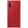 купить Чехол для смартфона Samsung EF-VN970 Leather Cover Red в Кишинёве 