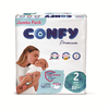 Подгузники детские Confy Premium Jumbo, №2 (3-6 кг), 80 шт.