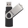 купить Флеш память USB Hama 104302 Rotate 64 GB black/silver в Кишинёве 