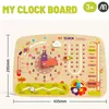 Busy board 8-in-1 "Calendar cu ceas" (ENG) 4251 (10580) 