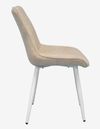 купить Комплект стол и стулья Evelin di Costacurta стол DT-405-4Wh + 4 стула YTC-055Wh Light beige в Кишинёве 