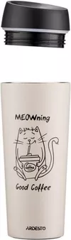 cumpără Cană termos Ardesto AR2645WC Coffee Time Meowning 450ml în Chișinău 