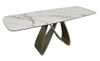 cumpără Masă Deco Rino 180/260x100xH76 White (KL-188) + Black Legs în Chișinău 